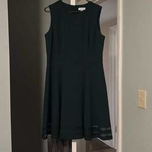 Hunter green Calvin Klein dress